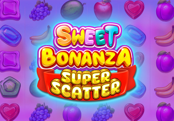Игровой автомат Sweet Bonanza Super Scatter в казино Эмпайр